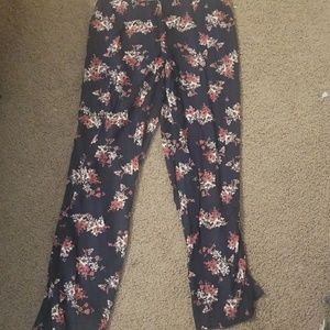 Floral pants